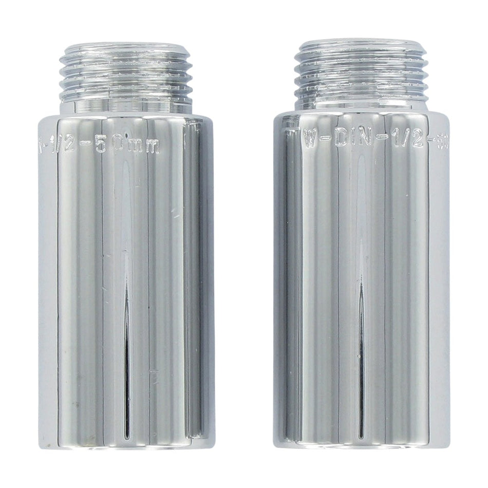 BONFIX Verlengstuk 1/2'' binnendraad x 1/2'' buitendraad x 50 mm chroom-513494