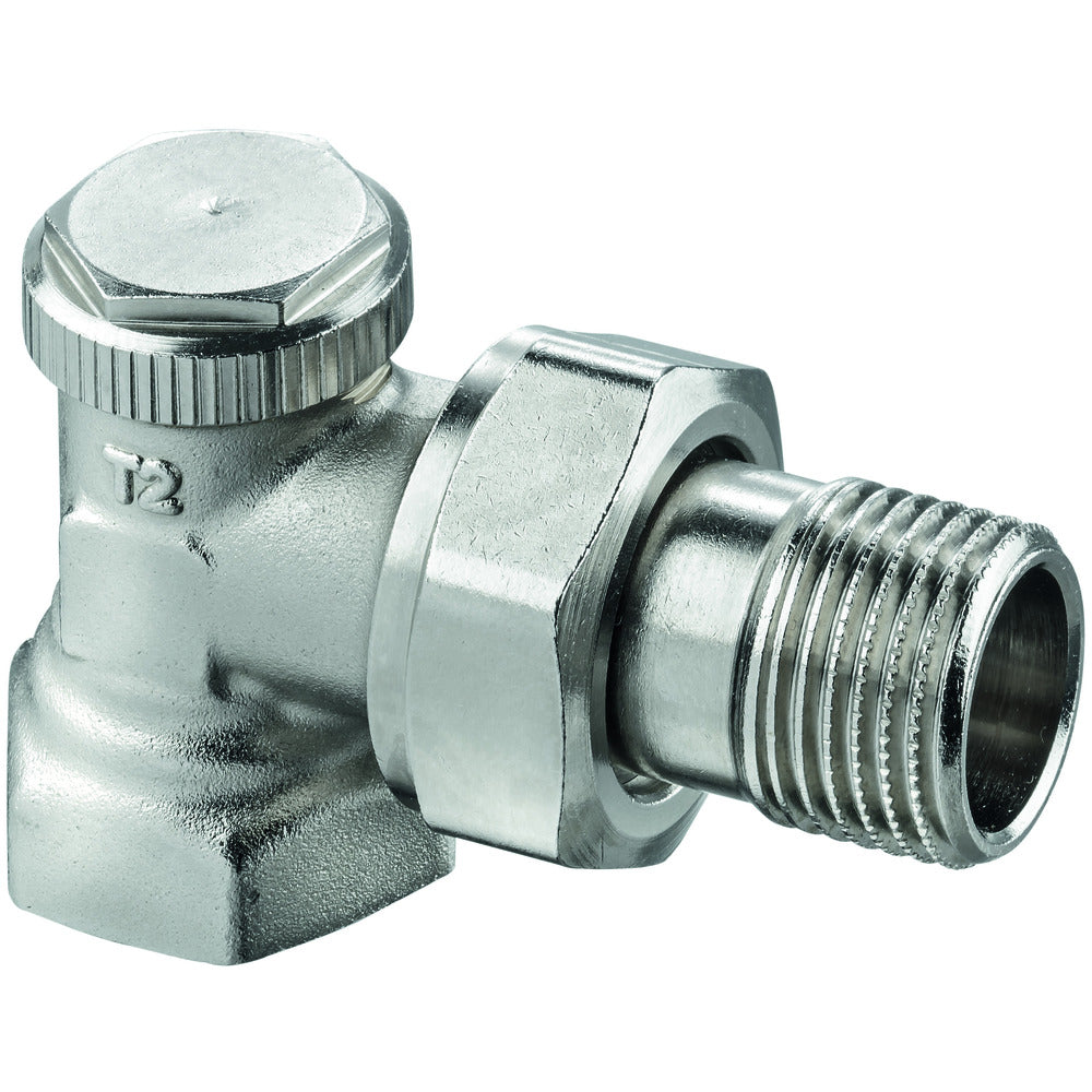 Heimeier Radiator Voetventiel Haaks 1/2"-513559