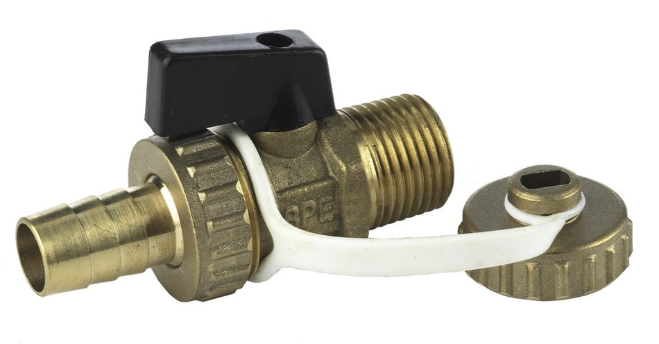 Vul- En Aftapkraan Buitendraad Incl. Knop 1/2"-513613