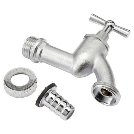 BONFIX Tapkraan 1/2'' mat chroom met wartel-514902