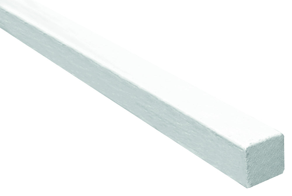 Elephant Glaslat B13 Hardhout Wit Gegrond 17x17x4600mm FSC Mix 70%-520165