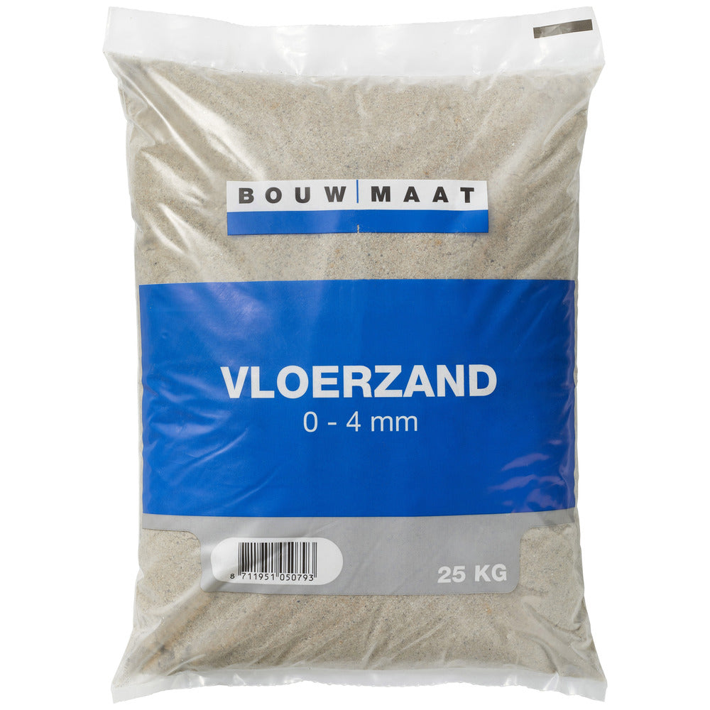 Bouwmaat Vloerzand 0-4 mm 25kg-525219