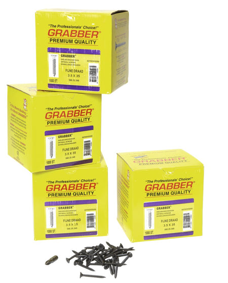 Grabber Snelbouwschroef Gefosfateerd Staal Fijne Draad PH2-528185