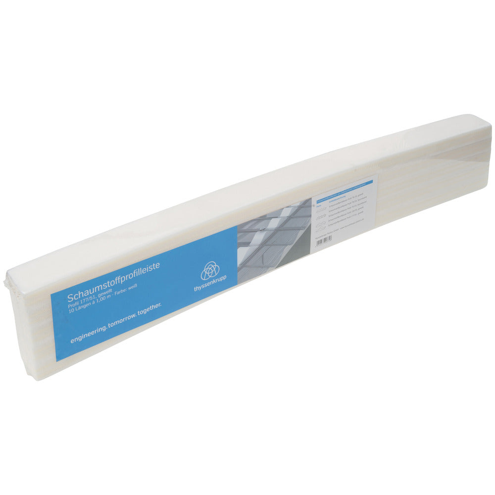Golfplaat Schuimprofiel 177/51 Wit 87cm-530266