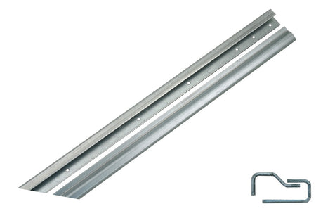 SecuStrip Stalen Anti-Inbraakstrip Type 2 Binnendraaiend Wit 2050mm SKG1-540421