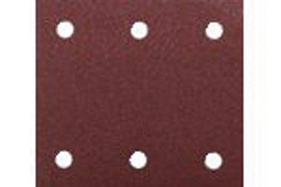 Makita Red Velcro Schuurpapier 114x102mm 10st-552034