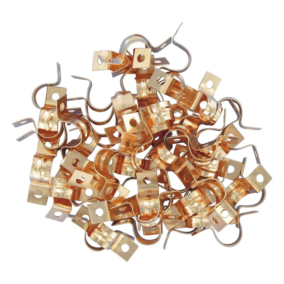 BONFIX Zadel roodkoper 15 mm enkel laag 60 stuks-552552