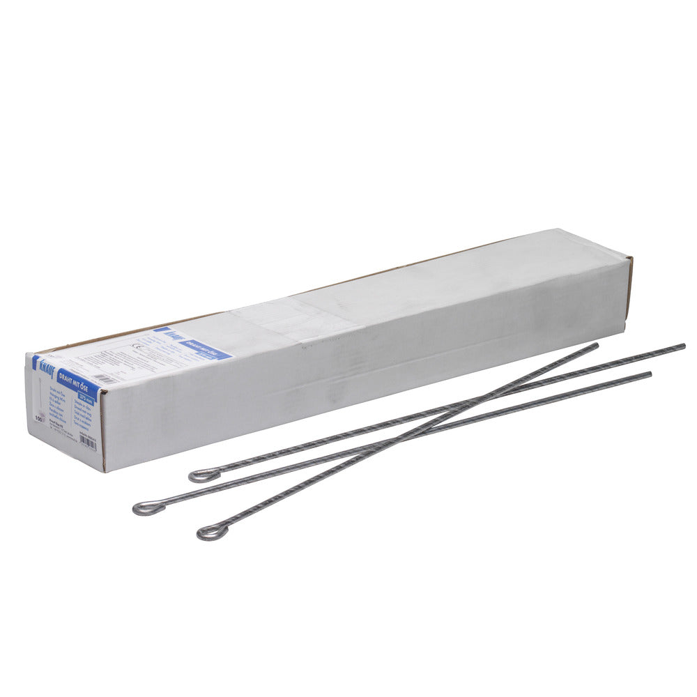 Knauf Draad met oog 37,5 cm verzinkt staal-553816
