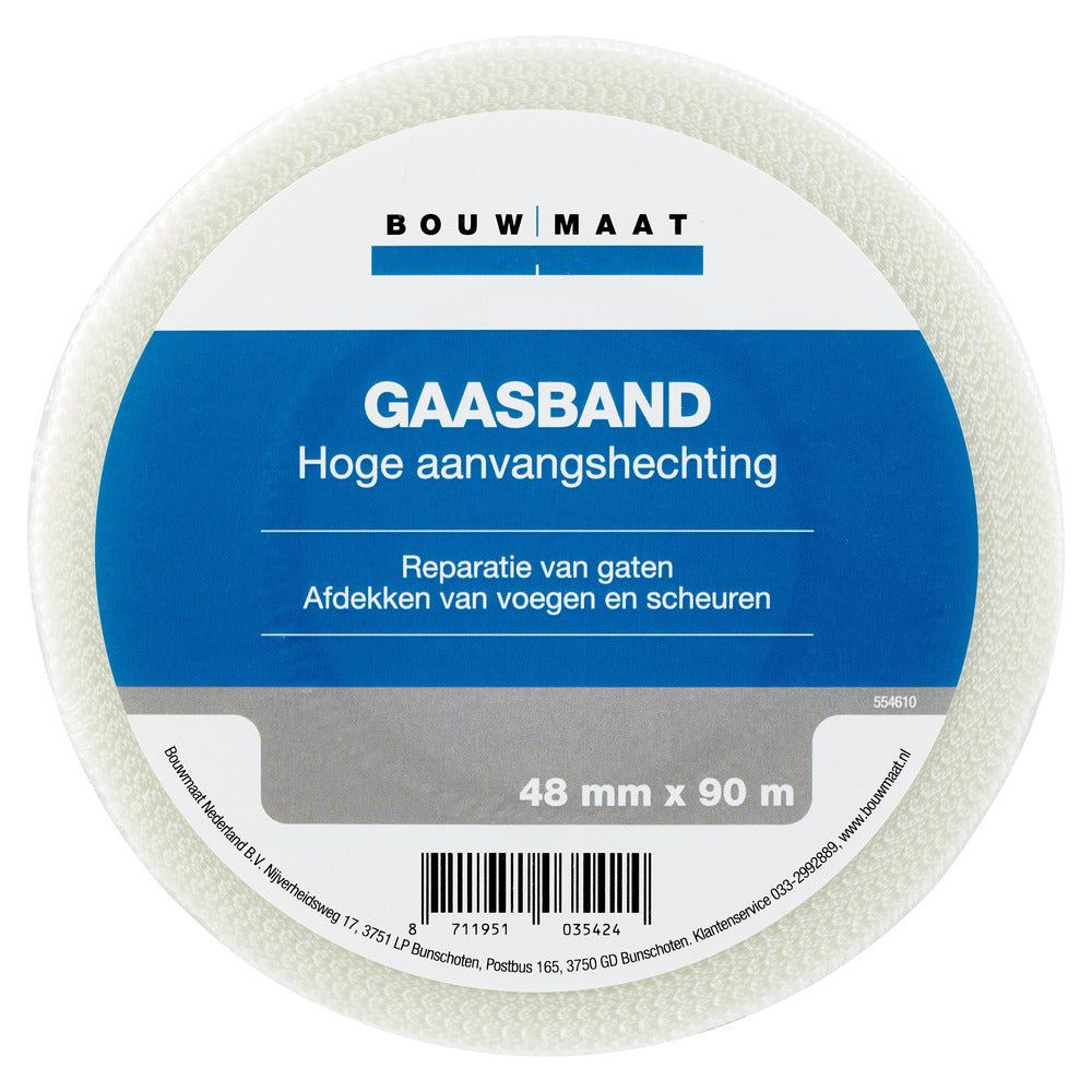Bouwmaat Gaasband Wit-554610