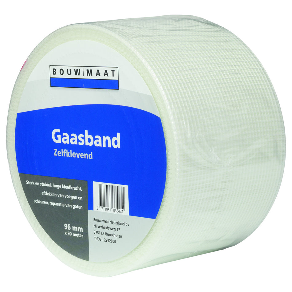 Bouwmaat Gaasband Wit-554611