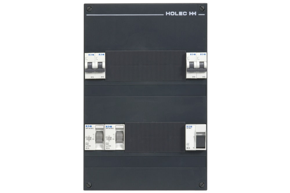 Eaton Holec Groepenkast 4 Groepen 2xAls 16A 1-Polig+N 220x330mm-556026