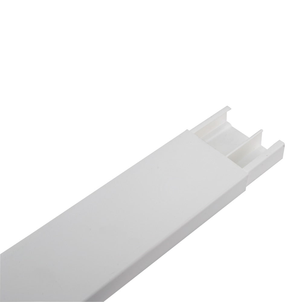 Attema Leidinglijst K40 Polarwit Met Clips 69x25mm 2m-556140