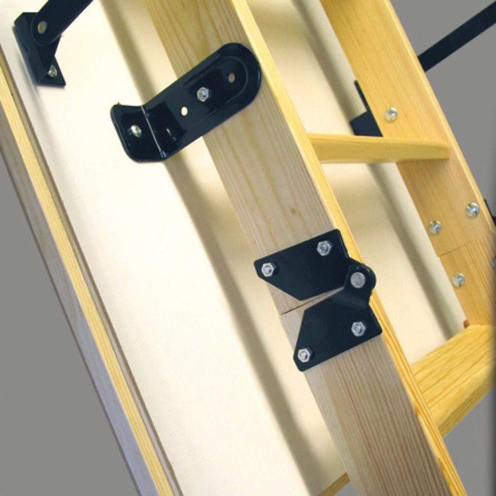 Altrex Woodytrex De Luxe Zoldertrap 3-Delig Inklapbaar Hout 120x60cm 100% PEFC-556384