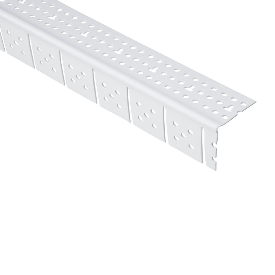 Protektor Hoekprofiel 3767 PVC wit voor bogen stucdikte 1-3 mm 300 cm-556445