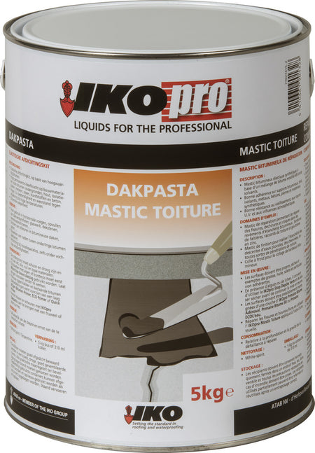 IKOpro Elastische Afdichtingskit Dakpasta Bitumen 5kg-557289