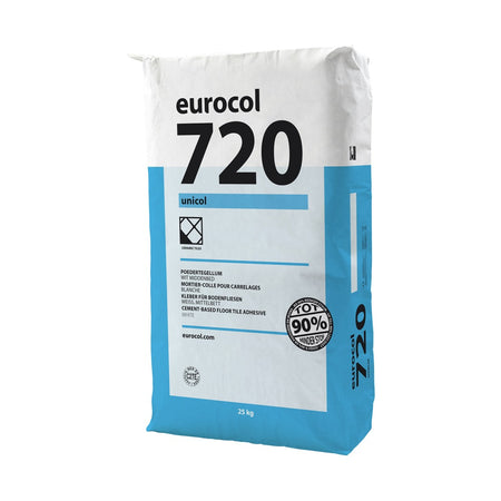 Eurocol 720 Unicol Poedertegellijm Wit 25kg-559843