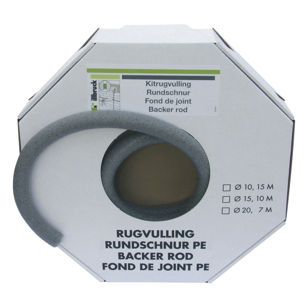 Illbruck Kitrugvulling PE 15mm 10m-560151