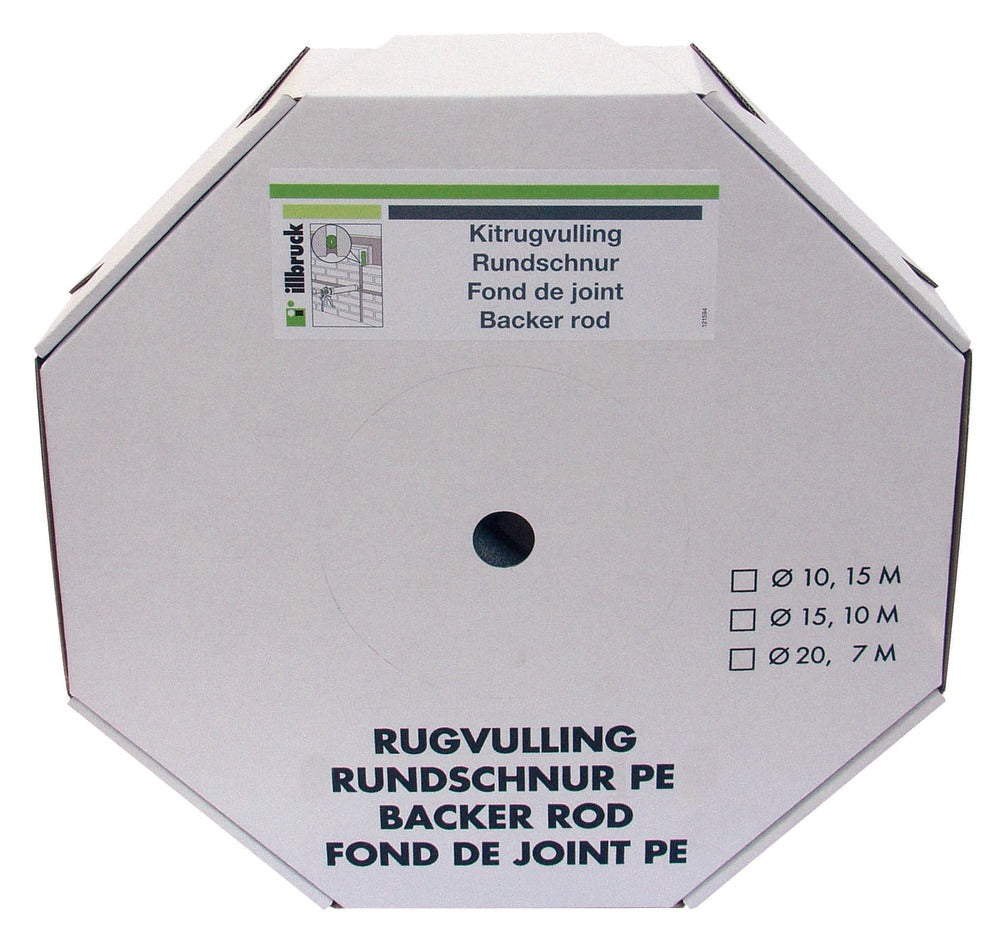 Illbruck Kitrugvulling PE 15mm 10m-560151