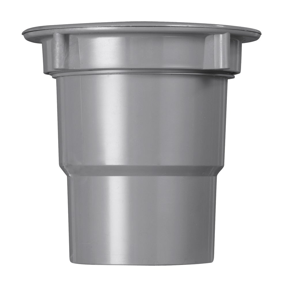 Gootuitloop PVC + wartel 70/80 125 mm voor bakgoot-560201