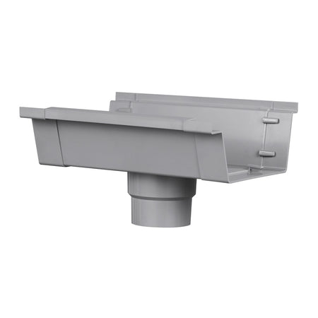 Lijmuitloop bakgoot PVC Ø 125 mm-560202