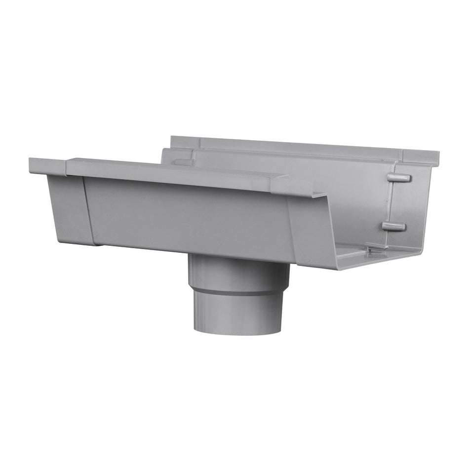 Lijmuitloop bakgoot PVC Ø 125 mm-560202