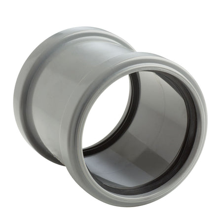 Overschuifmof PVC 2x manchetmof wanddikte 3,2 mm Ø 75 mm KOMO-keur-560248