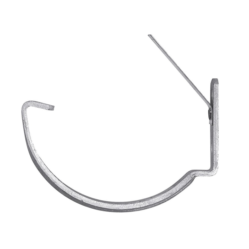 Beugel 5 gegalvaniseerd 100 mm t.b.v. mastgoot golfplaat bevestiging.-560251