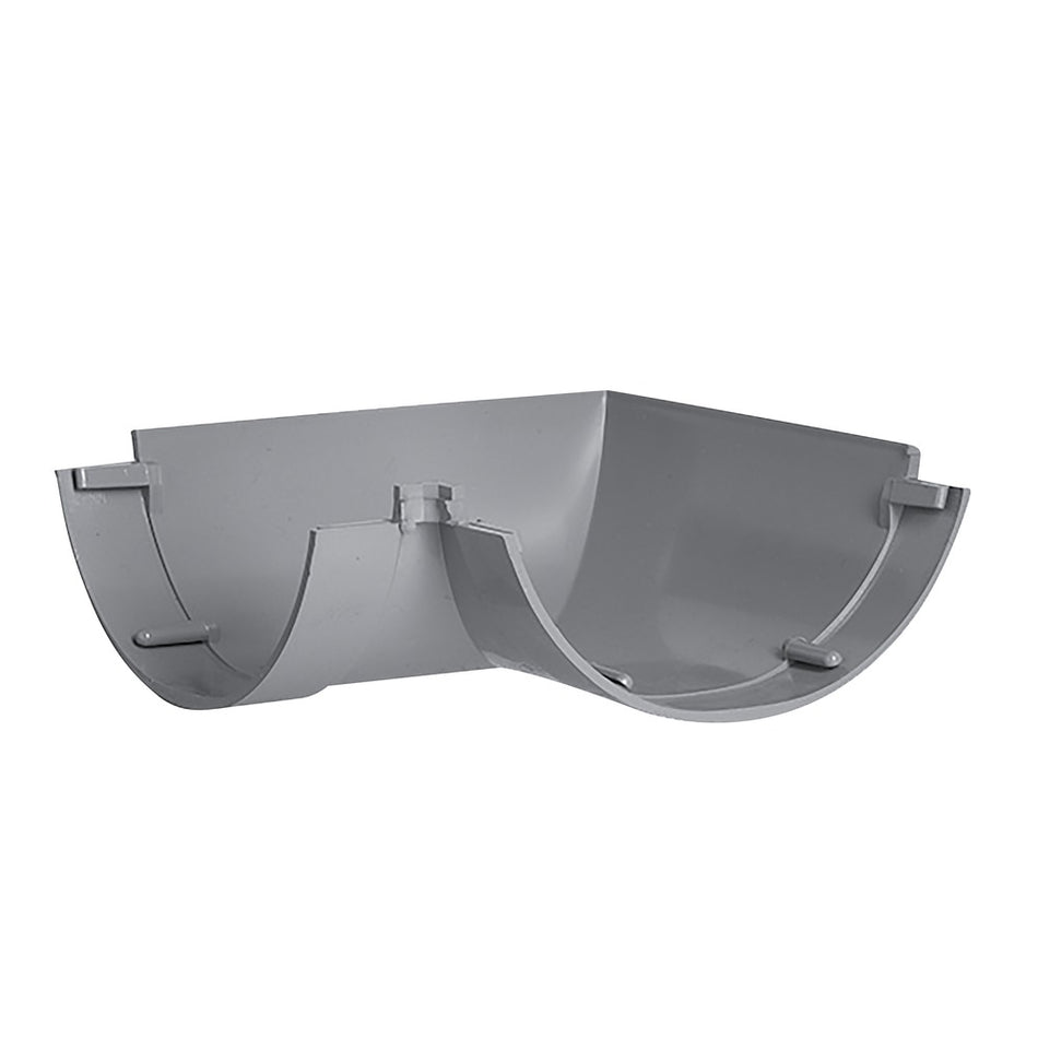 Hoekstuk mastgoot PVC Ø 100 mm-560252