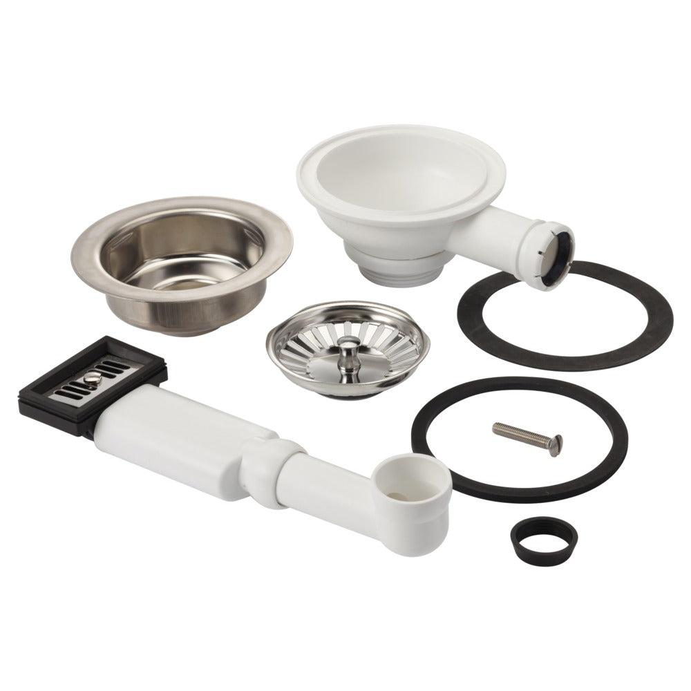 Viega Korfplug 7128.4 RVS met Overloop Combinatie-560341