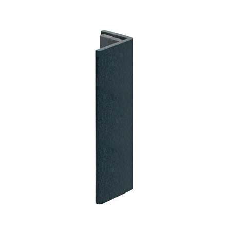Keralit Eindprofiel Kunststof Classic Nerf Antraciet 17x4000mm-560587