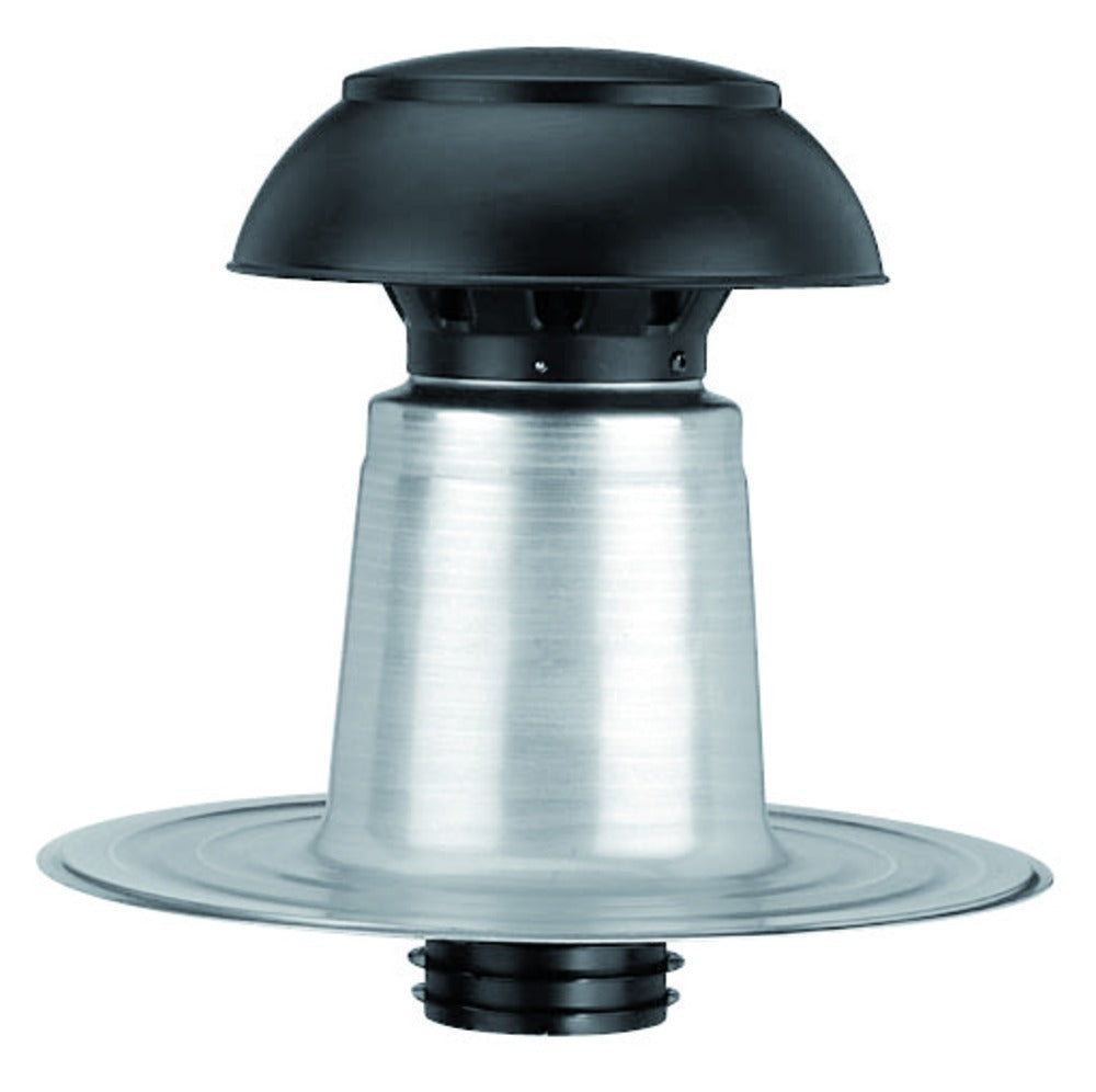 Anjo Ontluchtingskap Vent-Alu 3000 Aluminium Dubbelwandig Ø 70/80mm-561627