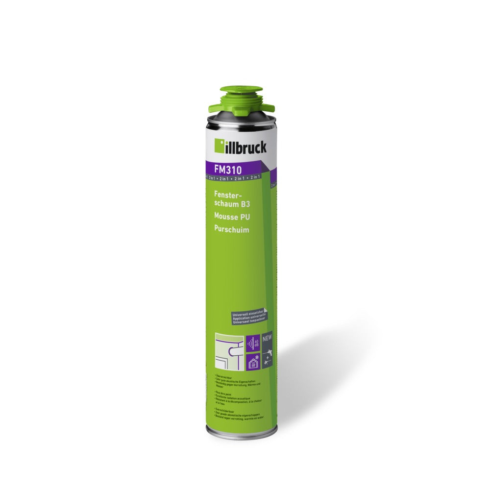 Illbruck Pistoolschuim FM310 Lichtgroen 750ml-561786