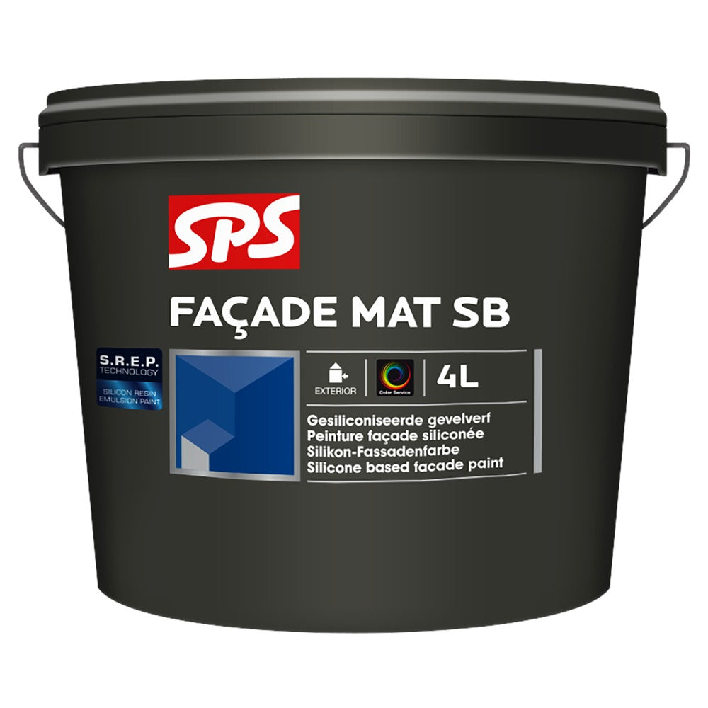 SPS Gevelverf Façade SB Mat Wit/Mengbasis P 4L-562991
