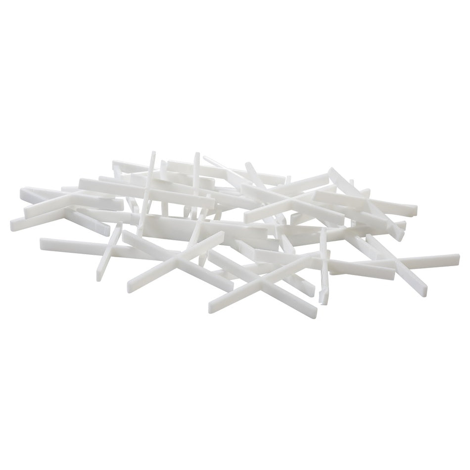 Rubi Tegelkruisjes Kunststof 1mm Wit 300st-563796