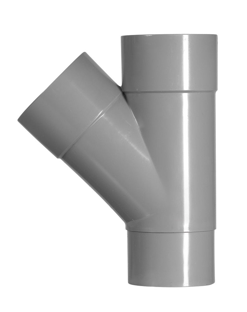 Martens PVC HWA T-stuk 2x Mof/verjonging Spie-eind 45°-566882