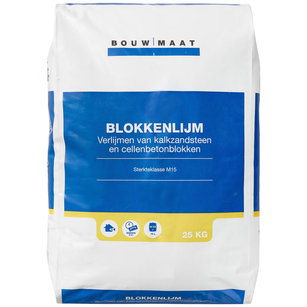 Bouwmaat Blokkenlijm 25kg-567106