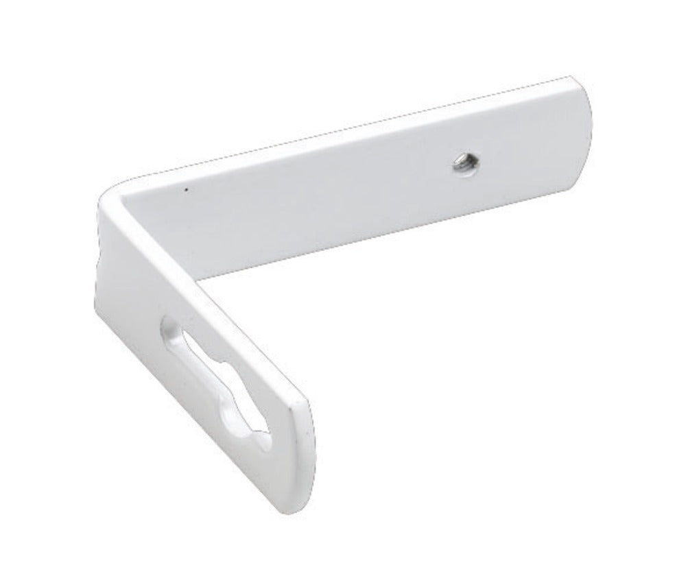 Intensions Steun staal 15 cm wit voor gordijnrail 2 stuks-567495