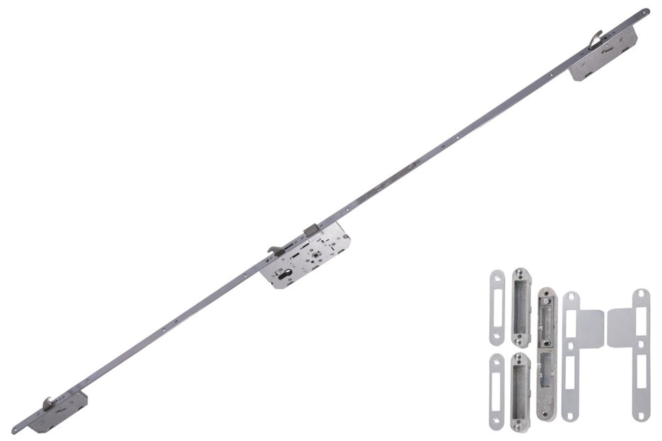 Nemef Meerpuntsluiting 4926/02 Geel Doornmaat 55mm SKG3 Krukbediend-567638
