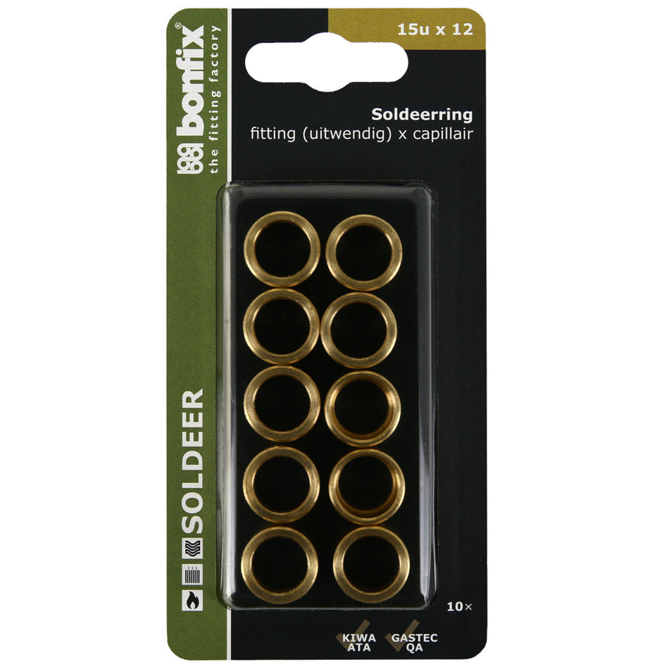 BONFIX Soldeerring 15x12 mm 10 stuks-567992