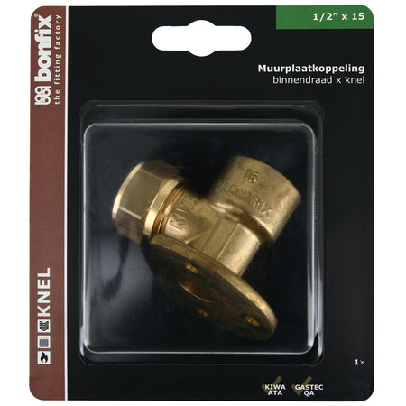 BONFIX Knel muurplaat 15 mm x 1/2'' binnendraad-568293