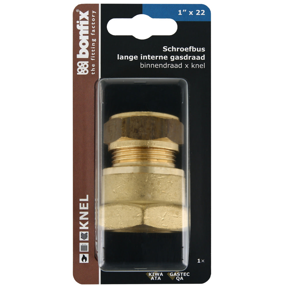 BONFIX Knel Schroefbus 1'' Binnendraad-568294