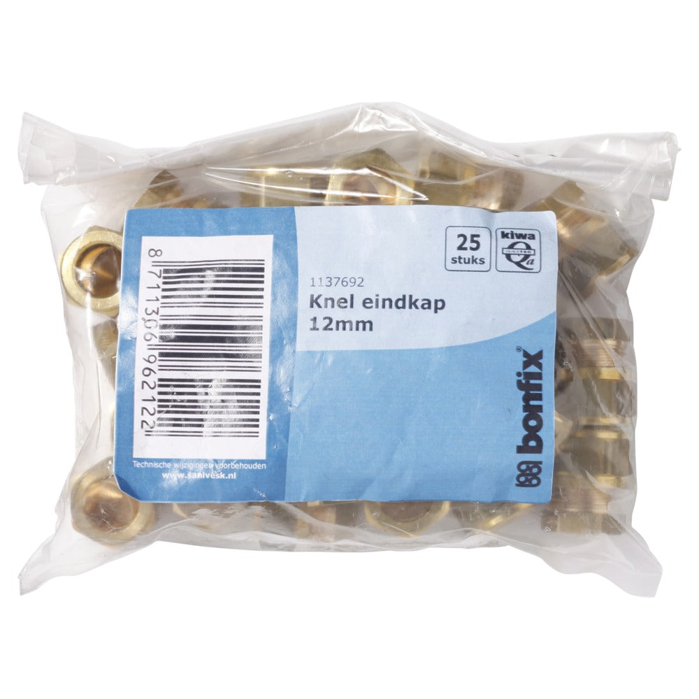 BONFIX Knel eindkap 12 mm 25 stuks-568306