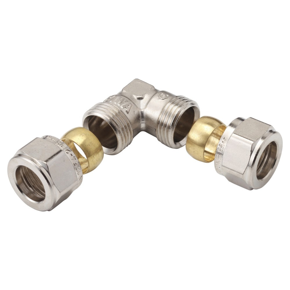 BONFIX Knel knie 12x12 mm chroom 2 stuks-568316