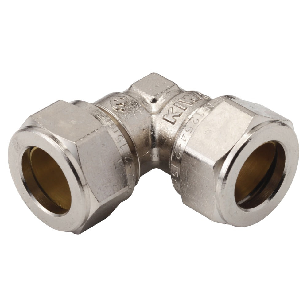 BONFIX Knel knie 15x15 mm chroom 2 stuks-568322
