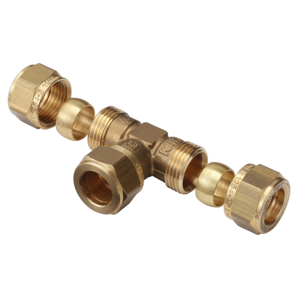 BONFIX Knel T-stuk 12x12x12 mm 2 stuks-568349