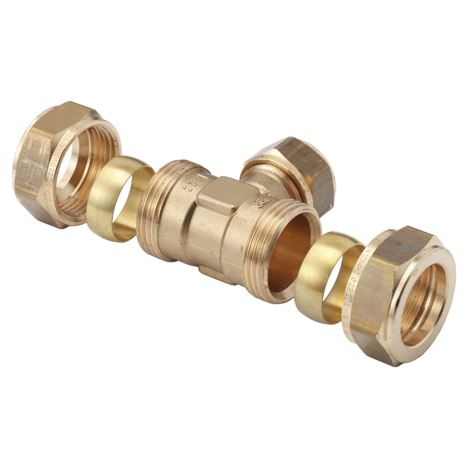 BONFIX Knel T-stuk 22x15x22 mm 2 stuks-568360