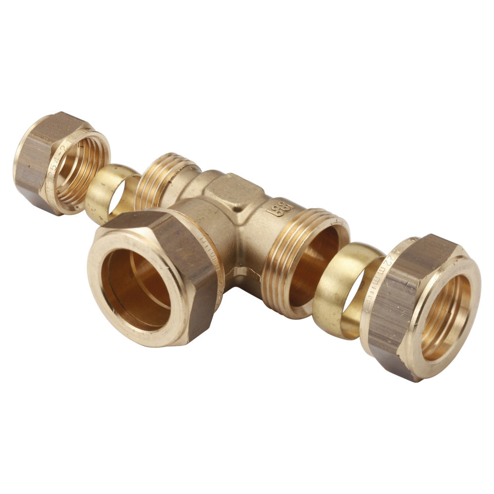 BONFIX Knel T-stuk 22x22x15 mm 2 stuks-568361
