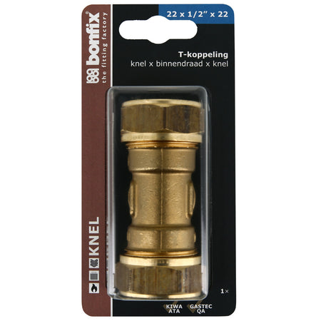 BONFIX Knel T-stuk 1/2'' Binnendraad-568372