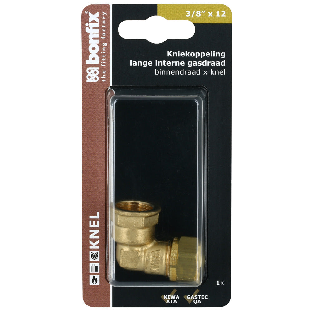 BONFIX Knel knie 12 mm x 3/8'' binnendraad-568380