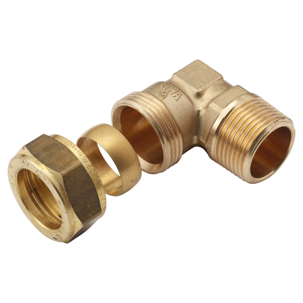 BONFIX Knel knie 22 mm x 3/4'' buitendraad-568385